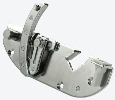 Scharnier fixeer veer